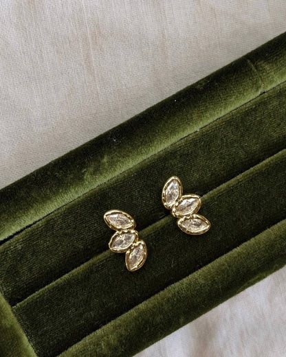 Hepa Petite Studs – Gold Plated