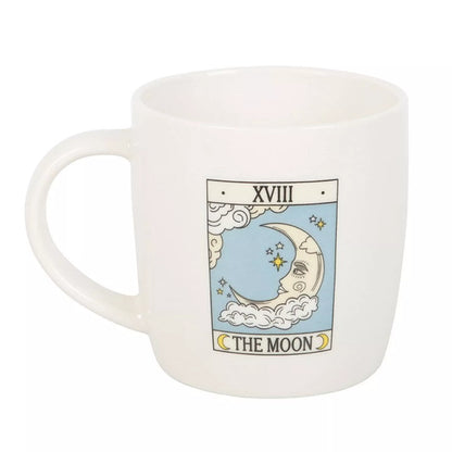 The Moon Vintage Tarot Mug – mystik i varje morgonstund