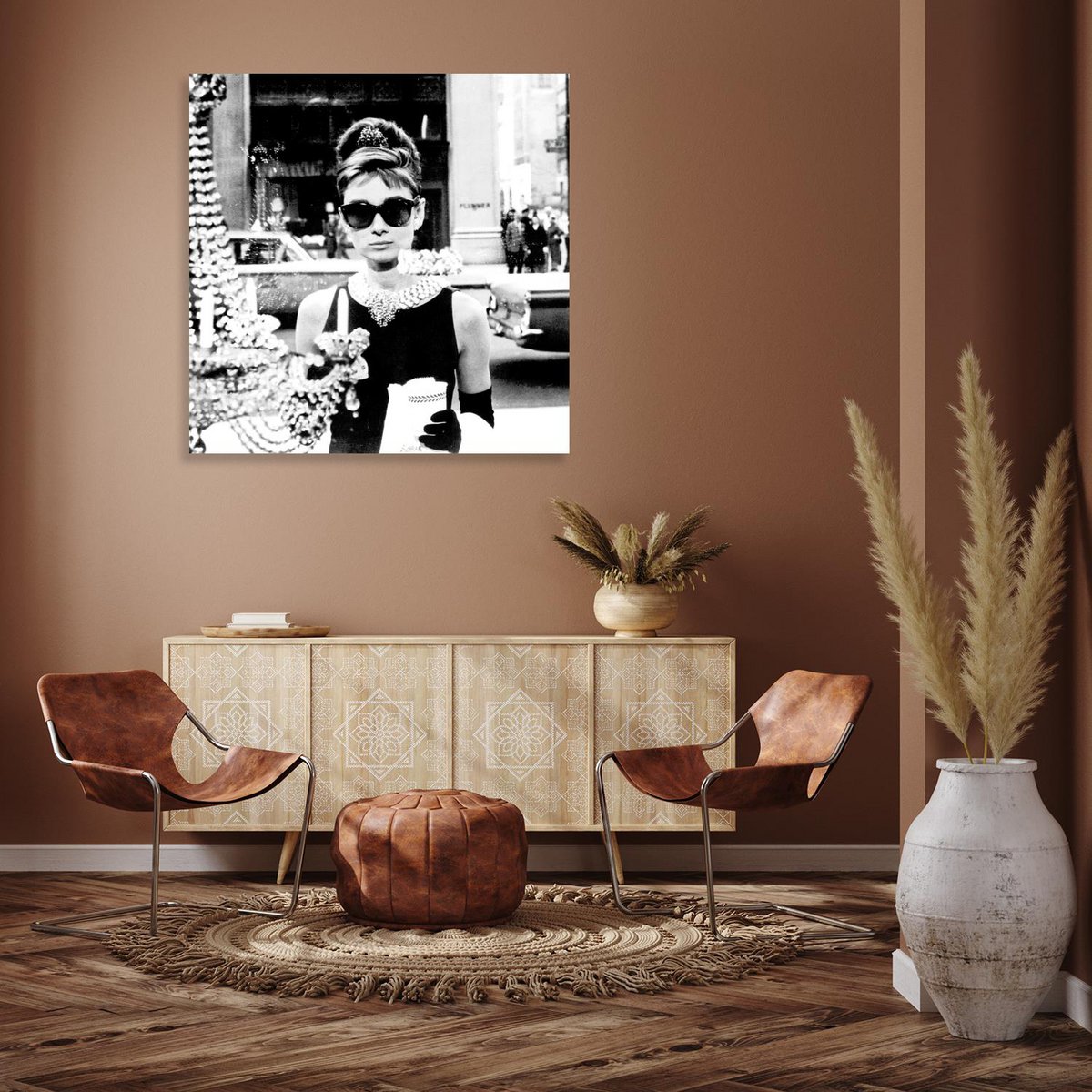 Acrylic glass picture - Audrey Hepburn