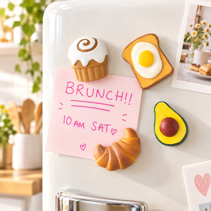 Brunch Club Fridge Magnets – 4-pack