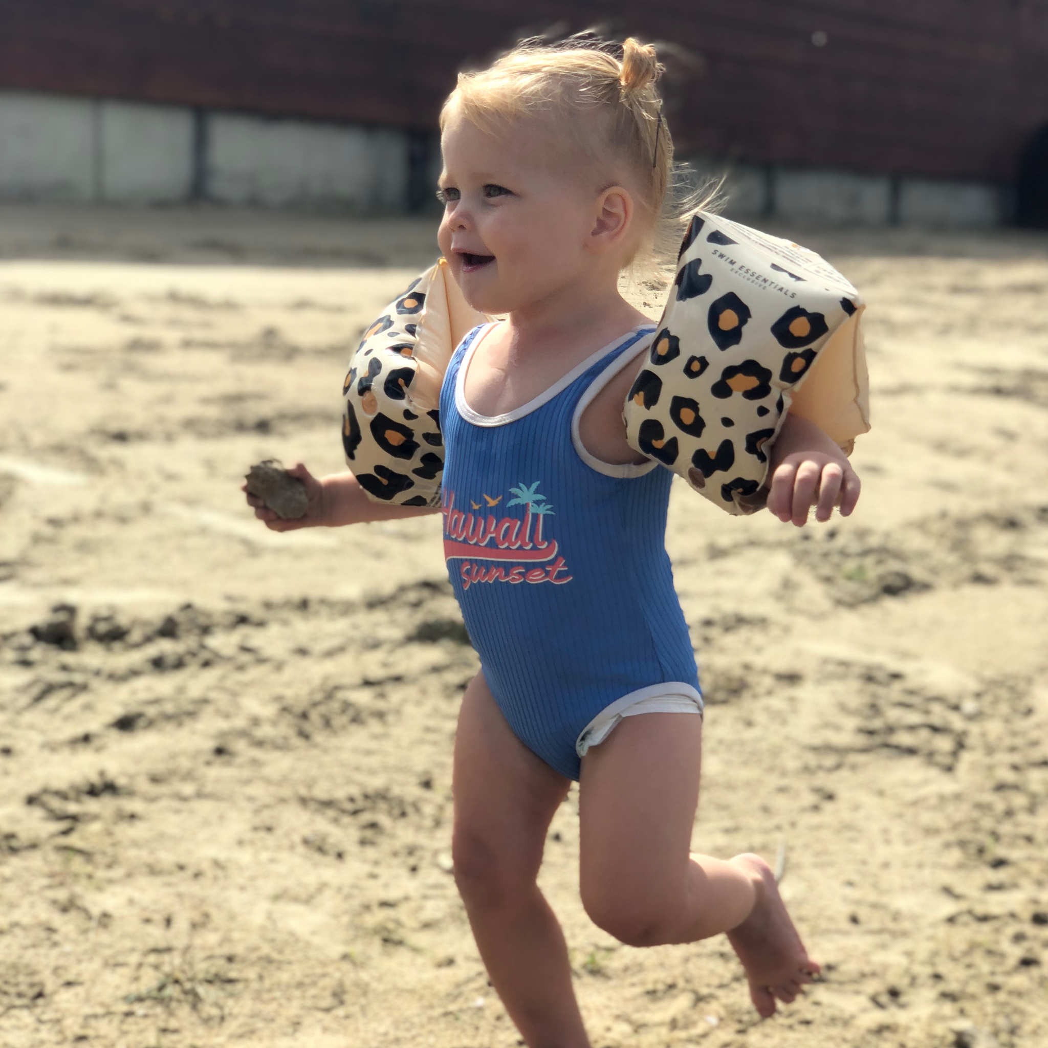 Armpuffar i Leopardprint 0-2 år, Swim Essentials