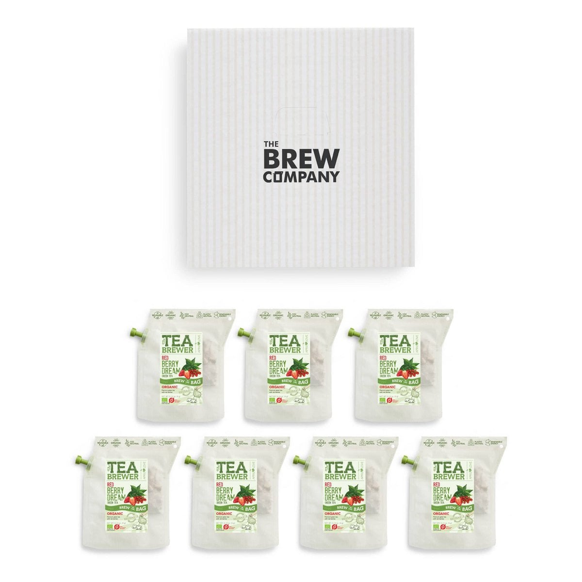Ekologiskt grönt te med bär – Red Berry Dream | TeaBrewer