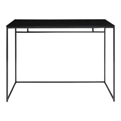 The Vita Desk – stilrent skrivbord i svart metall, 100x45x75cm
