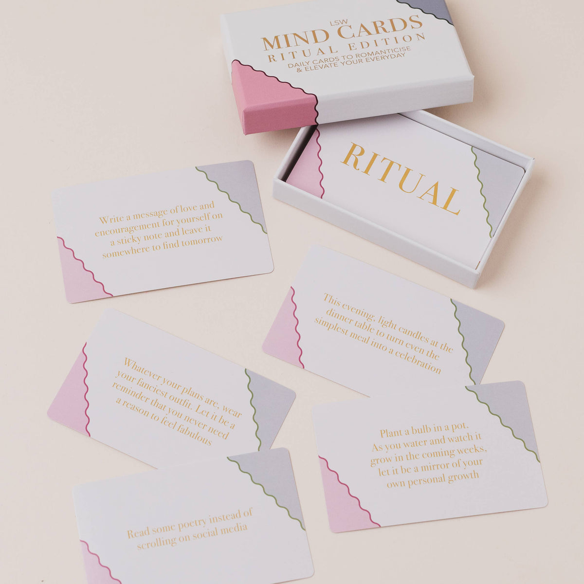 Mind Cards: Ritual Edition – 40 kort för mindfulness &amp; vardagsritualer
