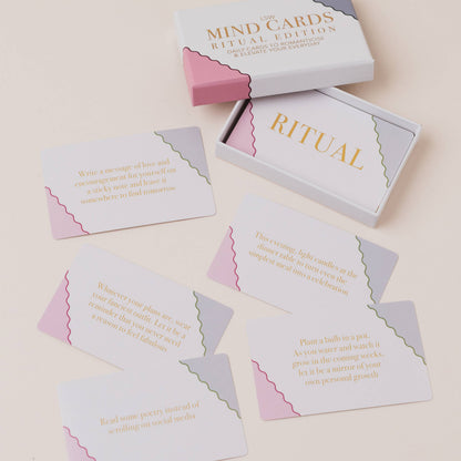 Mind Cards: Ritual Edition – 40 kort för mindfulness &amp; vardagsritualer