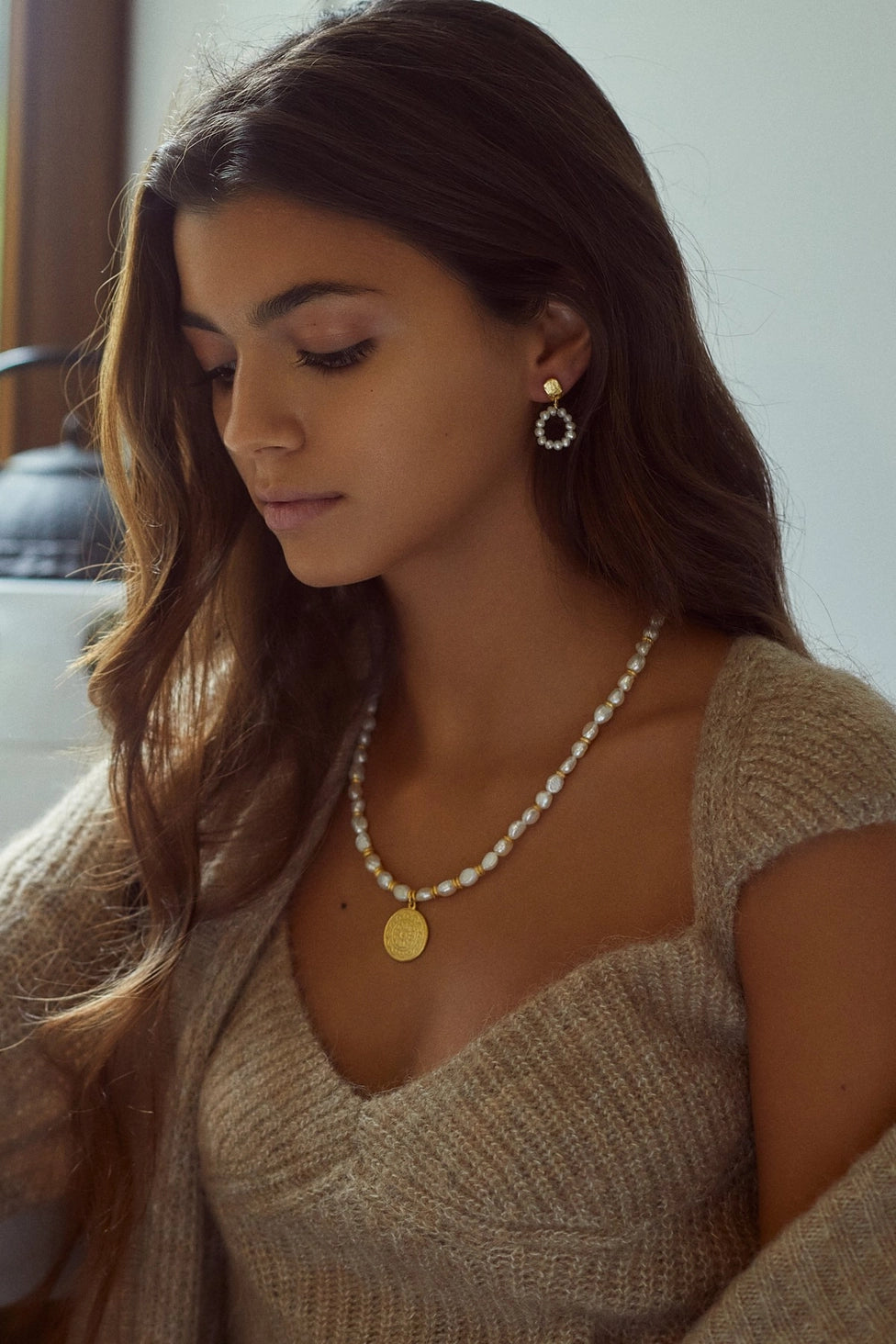 Sunshine Pearl Necklace, Sofia Godinho