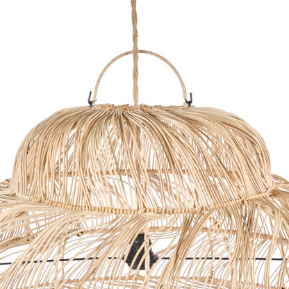Stor rottinglampa – Aurora pendel 102 cm | Bazar Bizar Living