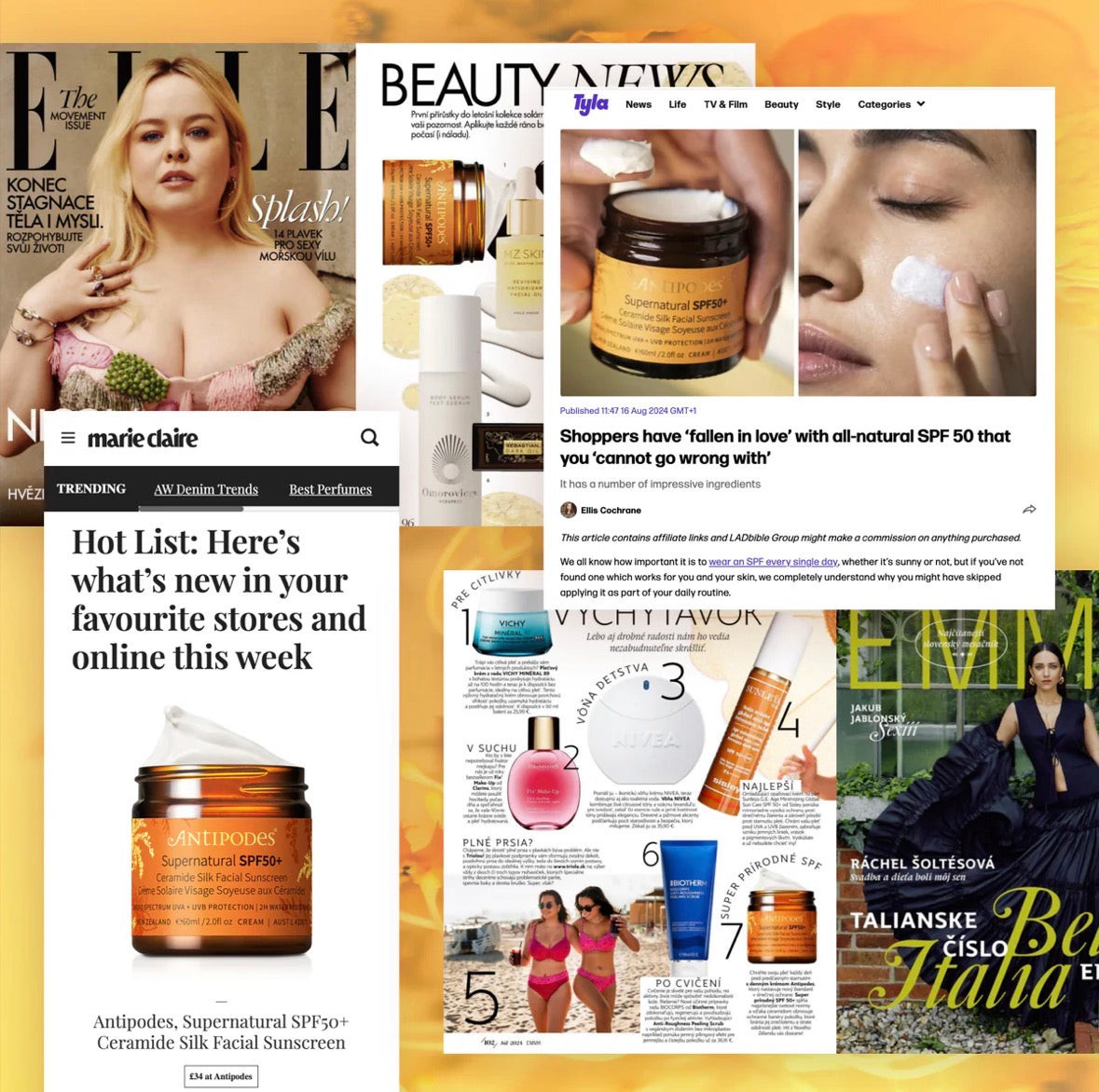 Antipodes Glow Natural | Silkeslen hudvård SPF50+ (no white cast)