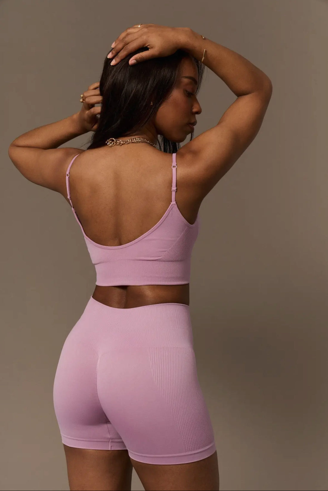 Bliss Shorts in Pink, Believe Athletics