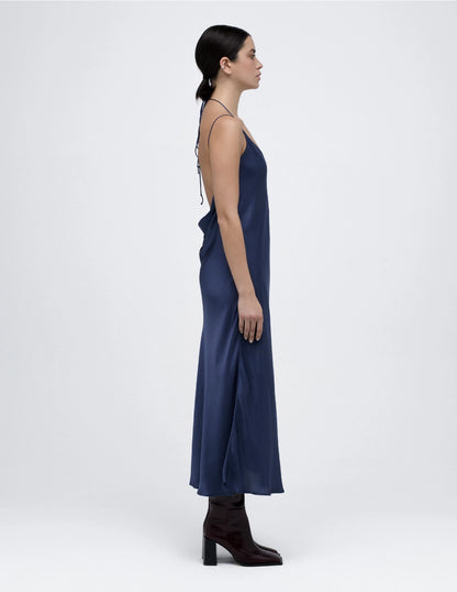 Bias-Cut Slip Dress, A LINE 