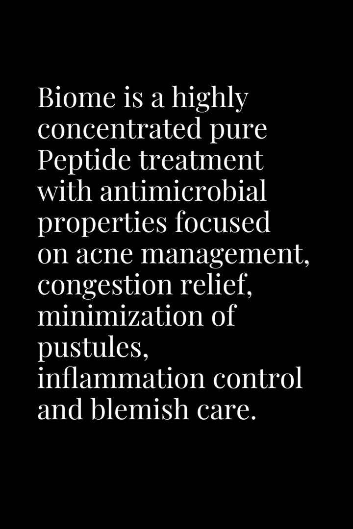 Biome – Peptidbehandlung für zu Akne neigende und empfindliche Haut | TAHNYC