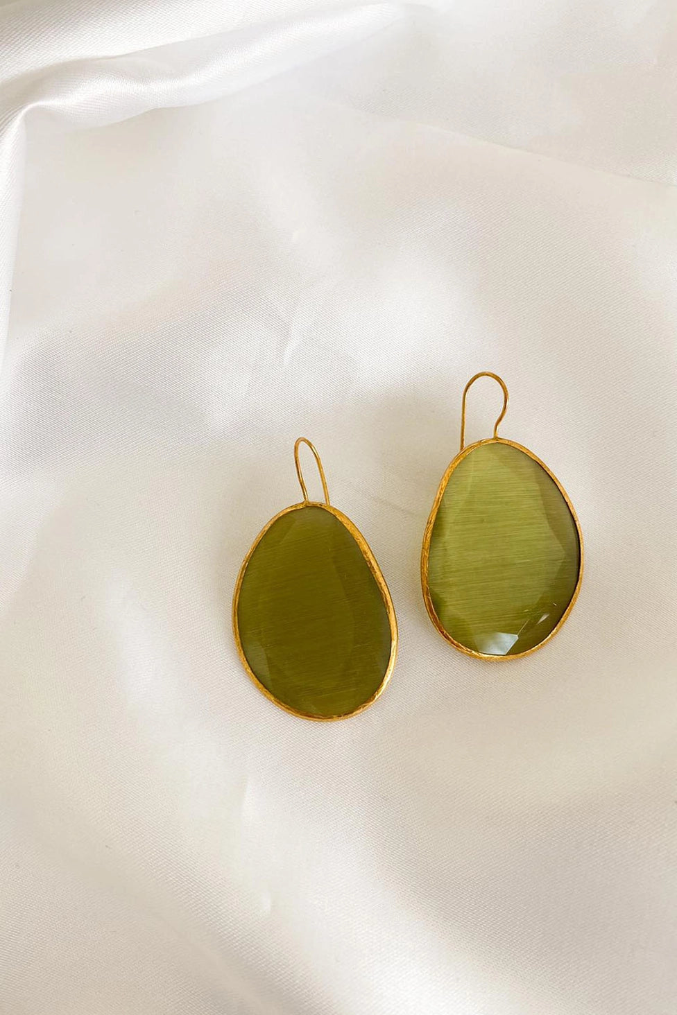 Petra Earrings Green, Emmy Boo