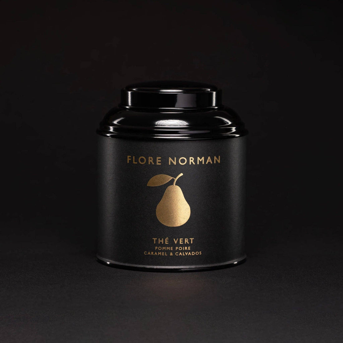 Flore Norman – Päron | Grönt te med äpple, päron, karamell &amp; Calvados Pays d’Auge (100 g)