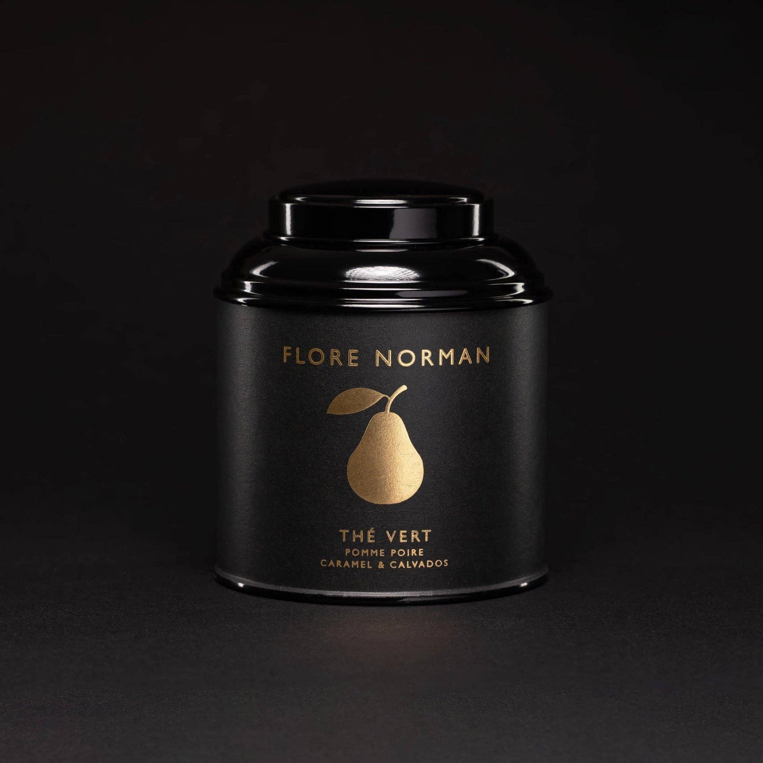 Flore Norman – Päron | Grönt te med äpple, päron, karamell &amp; Calvados Pays d’Auge (100 g)