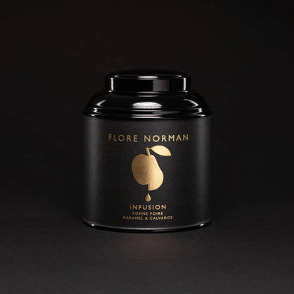Flore Norman – Karamell | Infusion med äpple, päron, karamell &amp; Calvados Pays d’Auge (100 g)