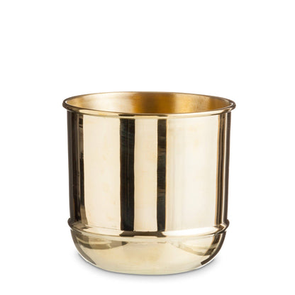 Genuine Brass Plant Pot – Polished Brass