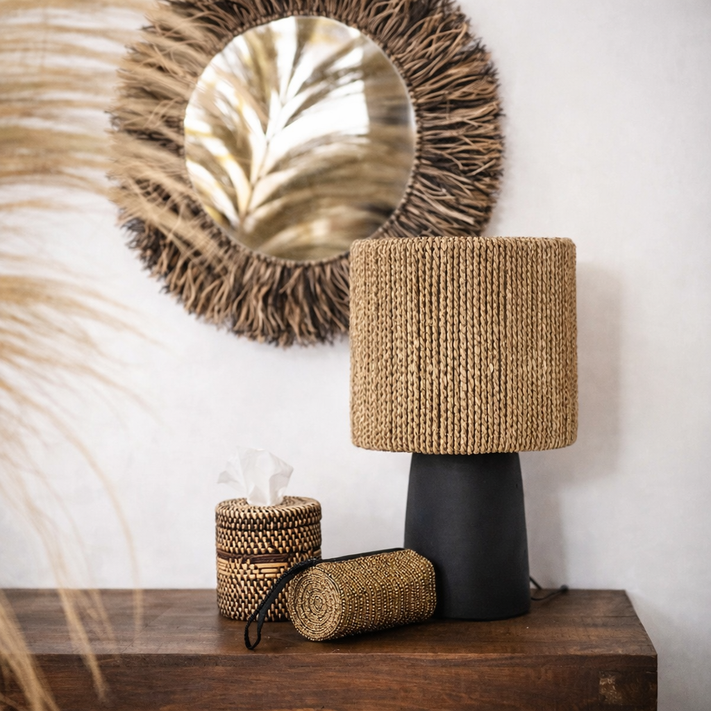 The Colonial Tissue Box - Natural Brown