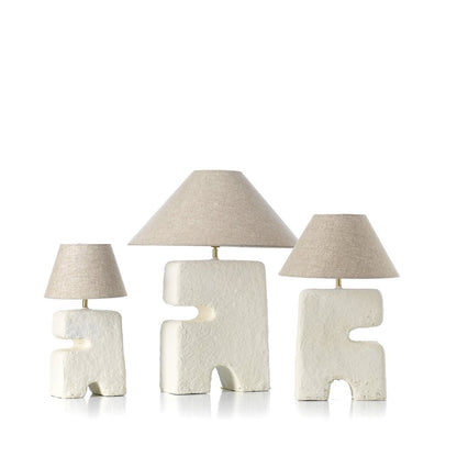 L’Objet Sculptural Table Lamp – Vit Ø35 cm