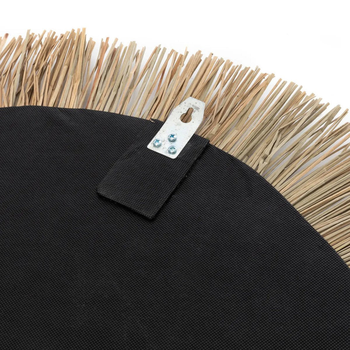 The Havana Mirror - Natural Black - ⌀ 70 cm| Bazar Bizar Living