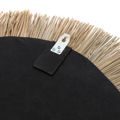 The Havana Mirror - Natural Black - ⌀ 70 cm| Bazar Bizar Living