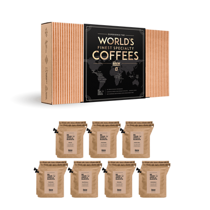 World’s Finest Coffees – presentbox med premiumkaffe | Coffeebrewer