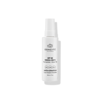 Odacité SPF 50 Sheer Sunscreen Mineral Drops – Mineraliskt solskydd 30 ml