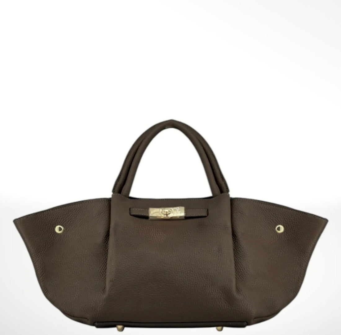 Iklina Leather Handbag – Made in Italy