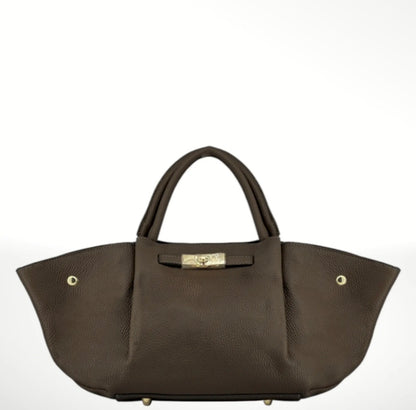 Iklina Leather Handbag – Made in Italy