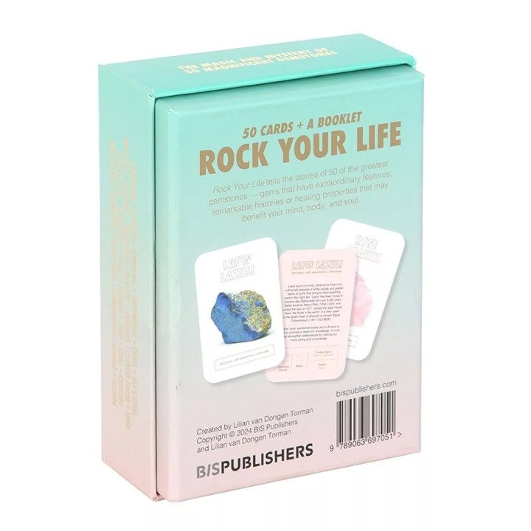 Cartes de manifestation : Rock Your Life – 50 cartes de cristal avec livret-guide