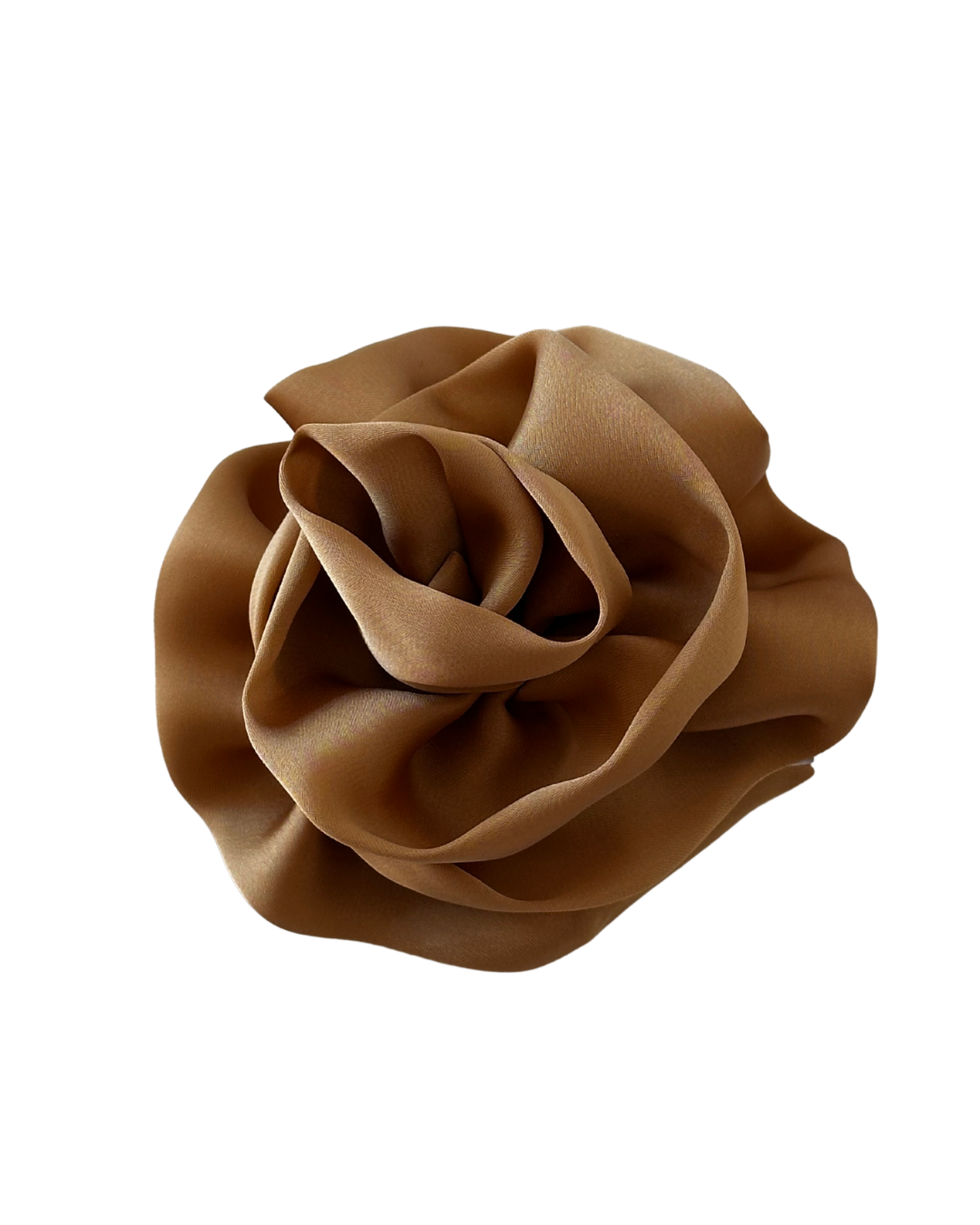 Gold Flower Scrunchie