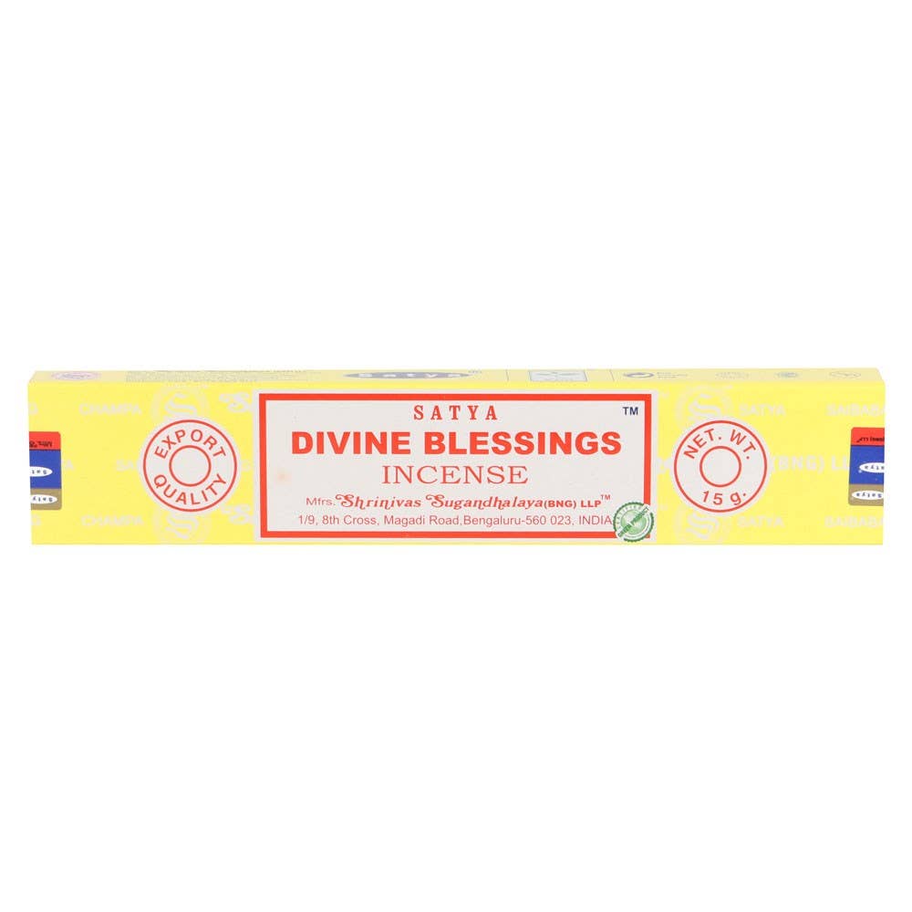 Encens Satya Divine Blessings – Pour une atmosphère divine dans votre maison