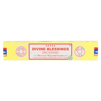 Satya Divine Blessings Rökelse – För En Gudomlig Atmosfär i Ditt Hem