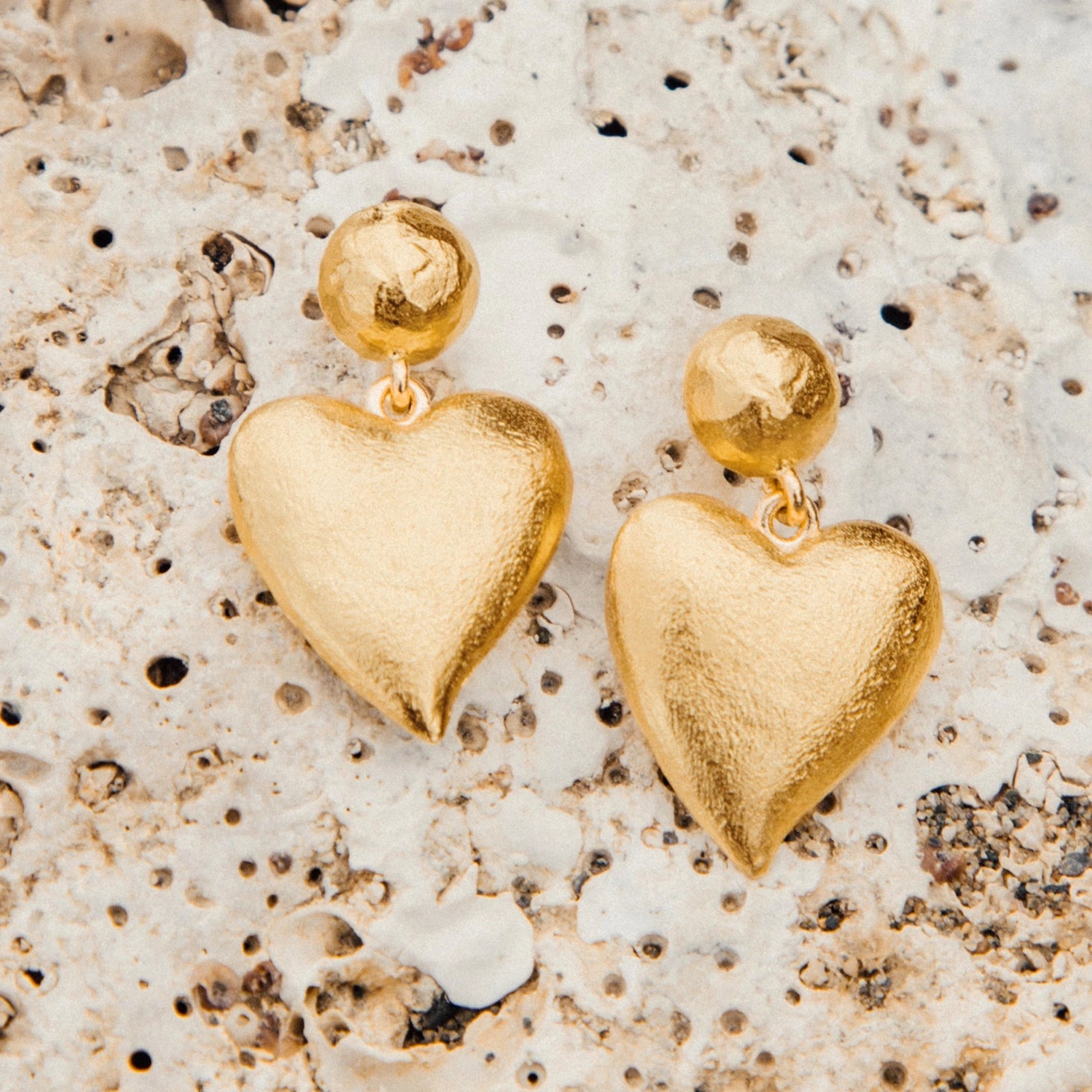 Alma Earrings | 18k Gold | Agape Studio Jewelry 