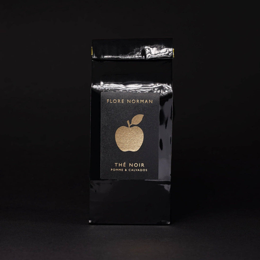 Flore Norman – Äpple | Svart te med äpple &amp; Calvados Pays d’Auge (100 g)