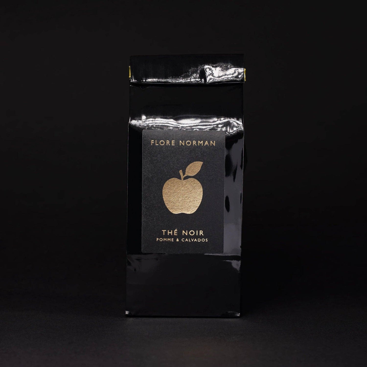 Flore Norman – Äpple | Svart te med äpple &amp; Calvados Pays d’Auge (100 g)