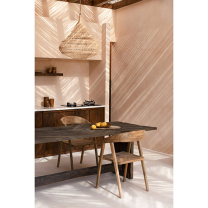 The Teluk Dining Chair – handgjord matstol i återvunnet teakträ