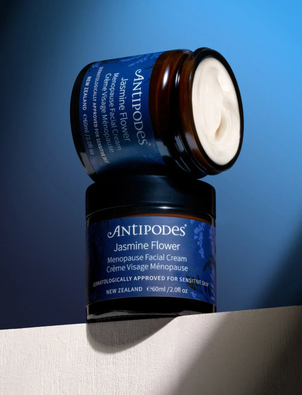 Jasmine Flower Menopause Facial Cream - motverkar hormonella imperfektioner