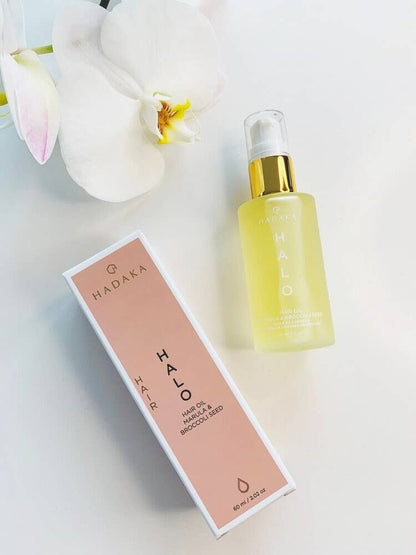 HALO™ Hair Oil – Marula &amp; Broccoli Seed Oil