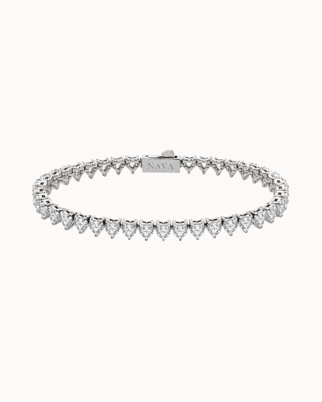Lova Tennis Bracelet 4 mm – Silver | NAVA Copenhagen
