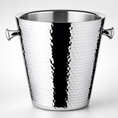Valencia Champagnerkühler mit Ständer Silber 83 cm | EDZARD