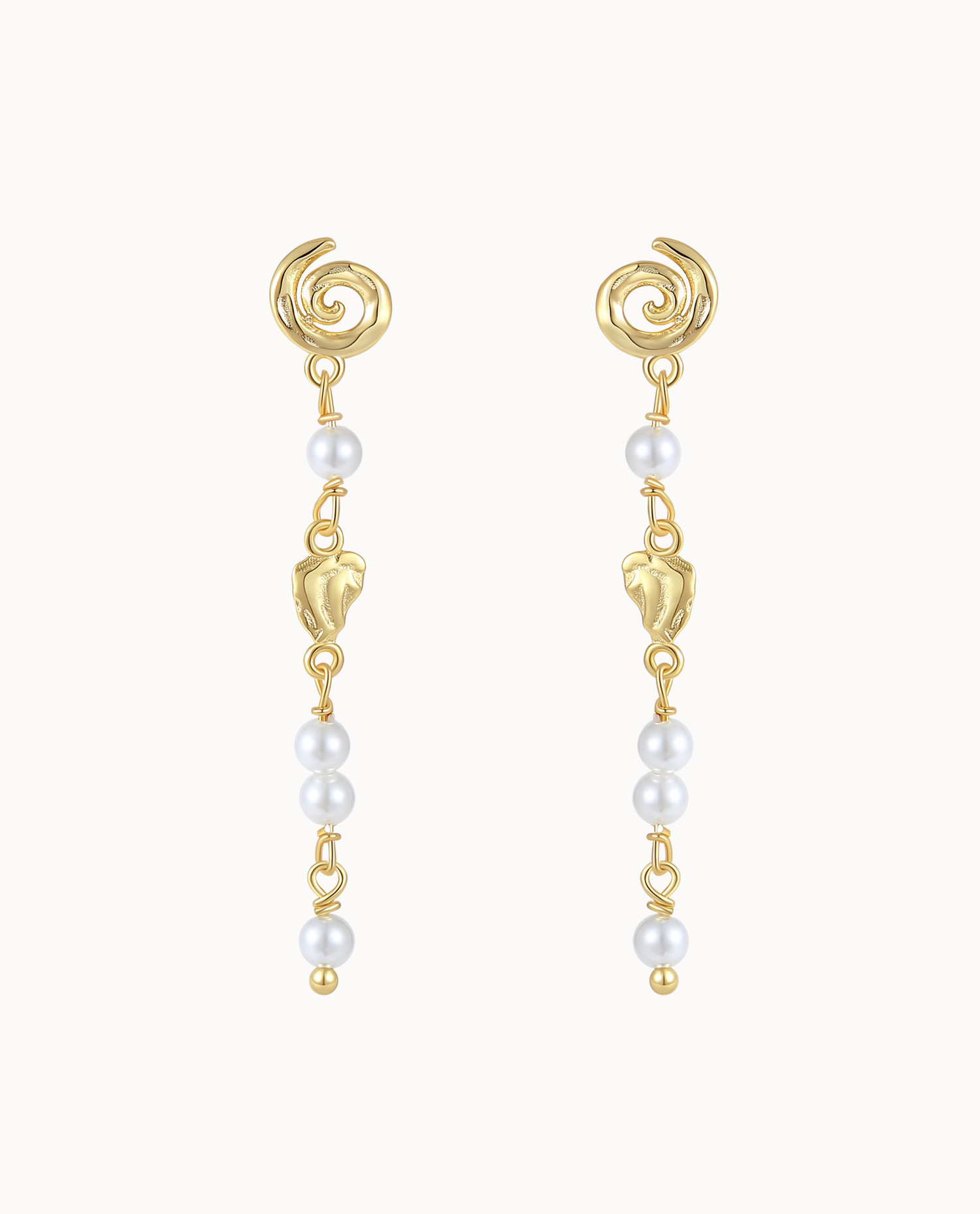 Cayman Earrings – Gold Plated