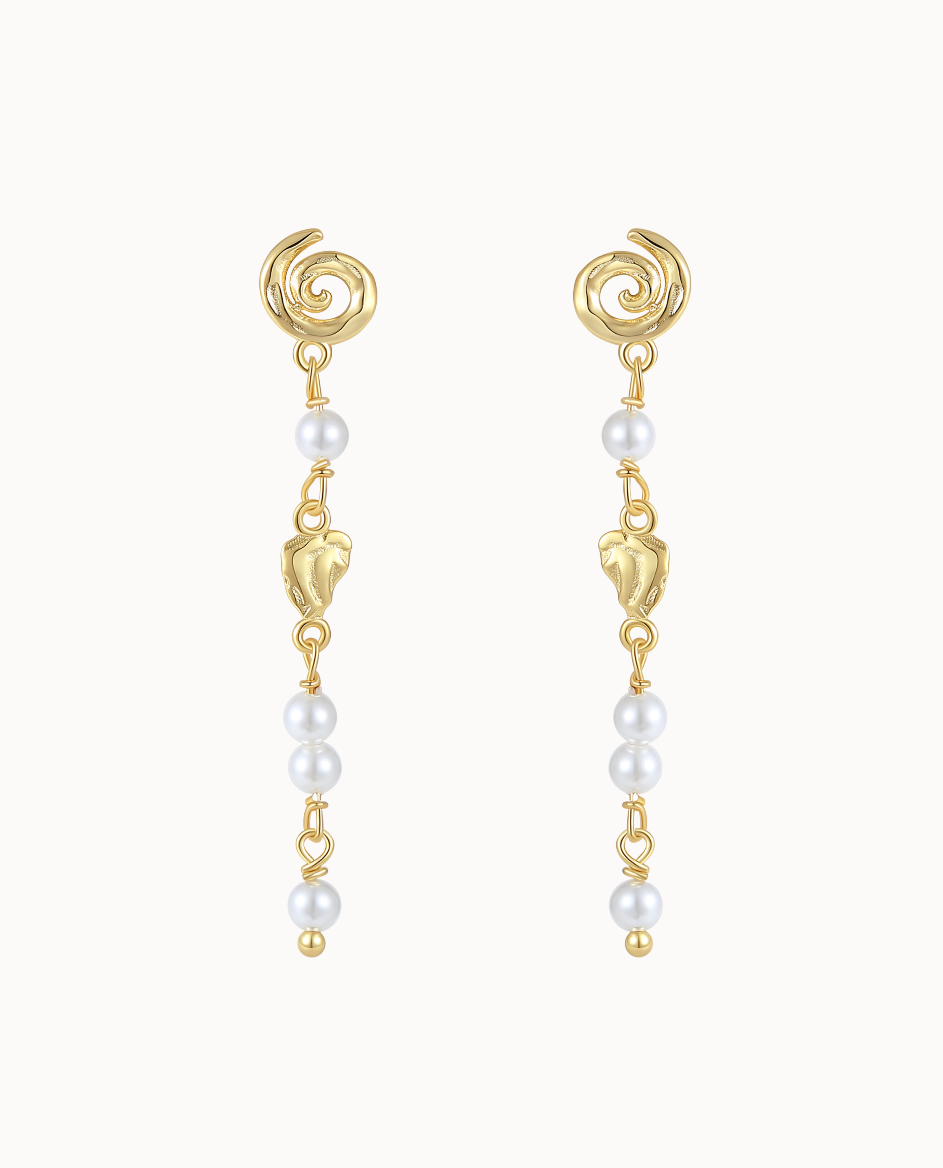 Cayman Earrings – Gold Plated