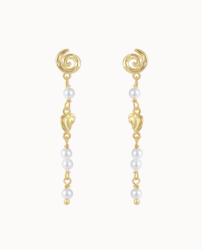 Cayman Earrings – Gold Plated