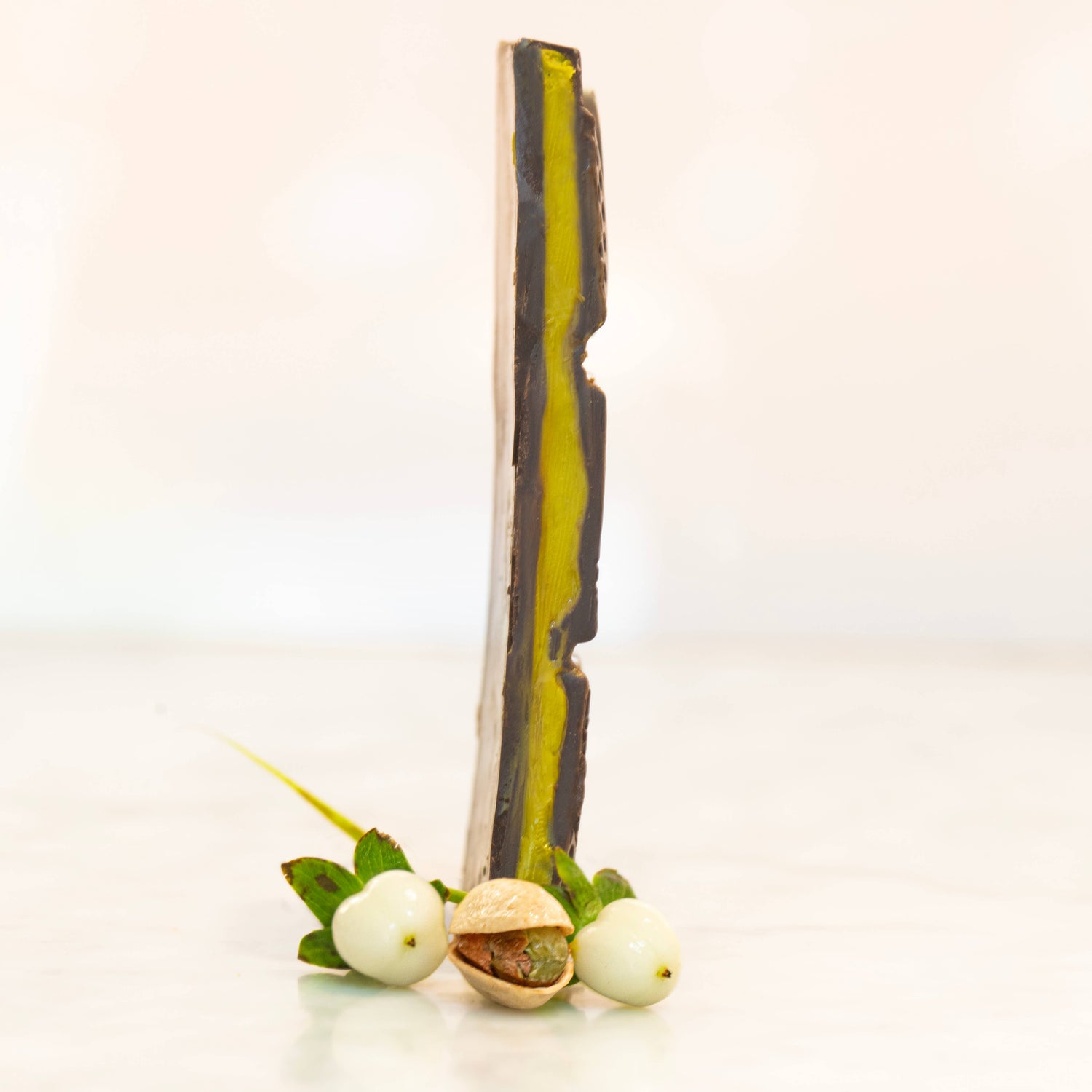 Extra Thick Pistachio – mörk choklad fylld med pistage