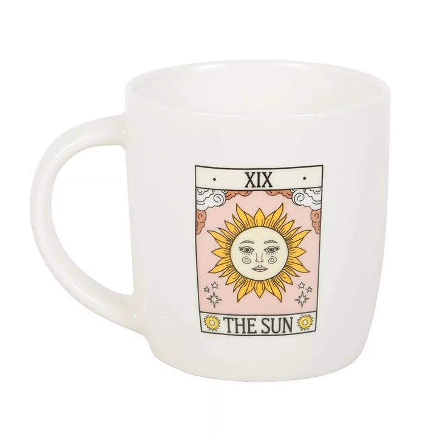 The Sun Vintage Tarot Mug – Starta dagen med solenergi ☀️