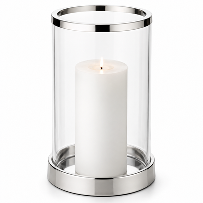 Silverpläterad Ljuslykta Sanremo 26 cm | EDZARD
