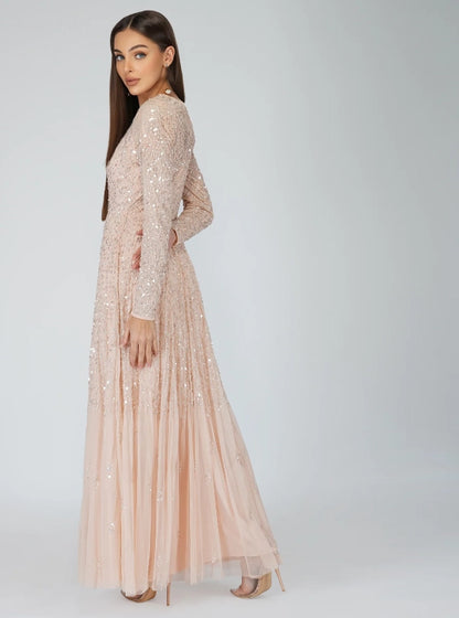 Sila Maxi Dress - Blush Pink