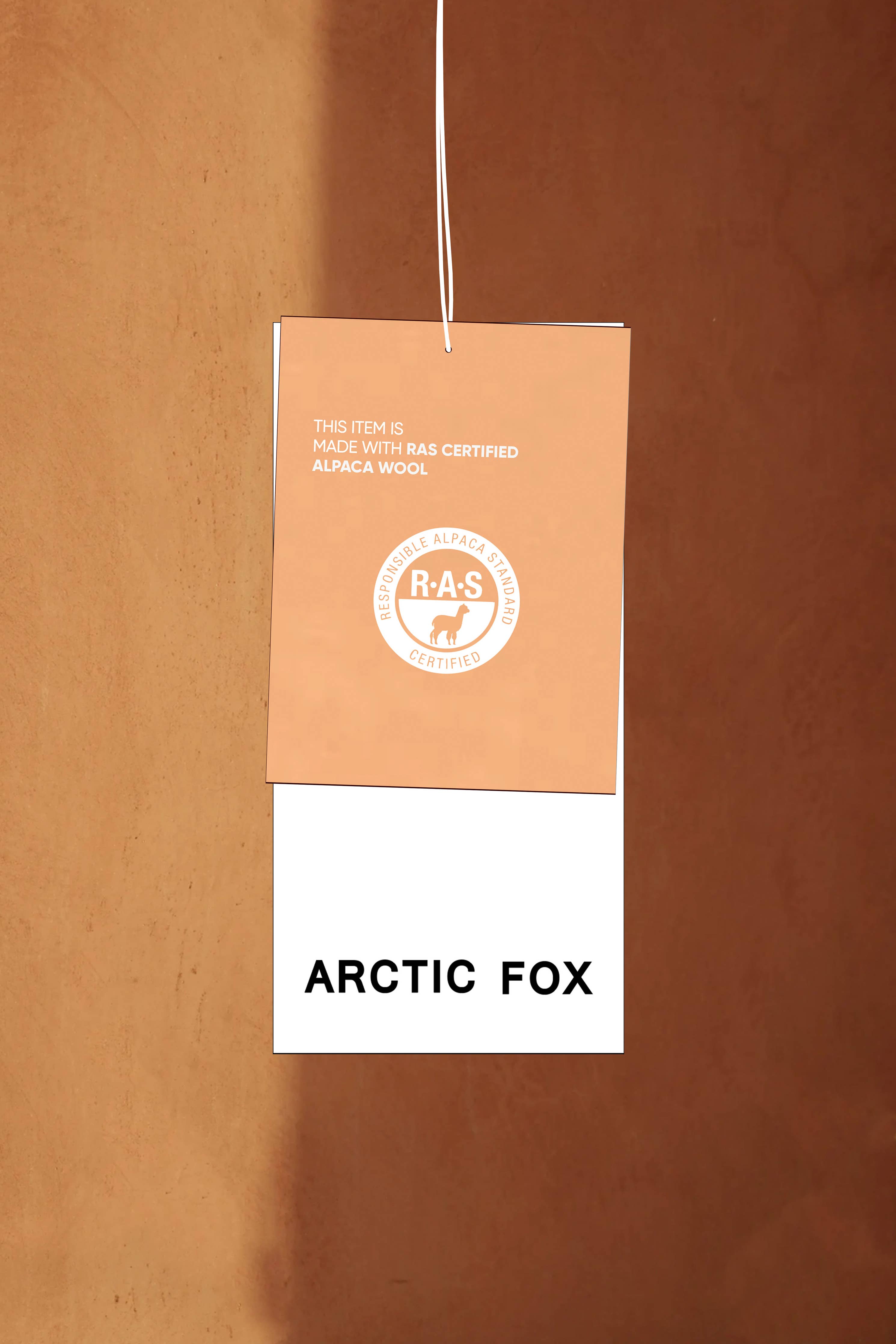 Alpaca Hooded Scarf i Djuphavsblå | Arctic Fox &amp; Co.