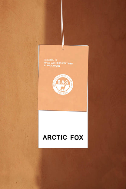 Alpaca Hooded Scarf i Djuphavsblå | Arctic Fox &amp; Co.