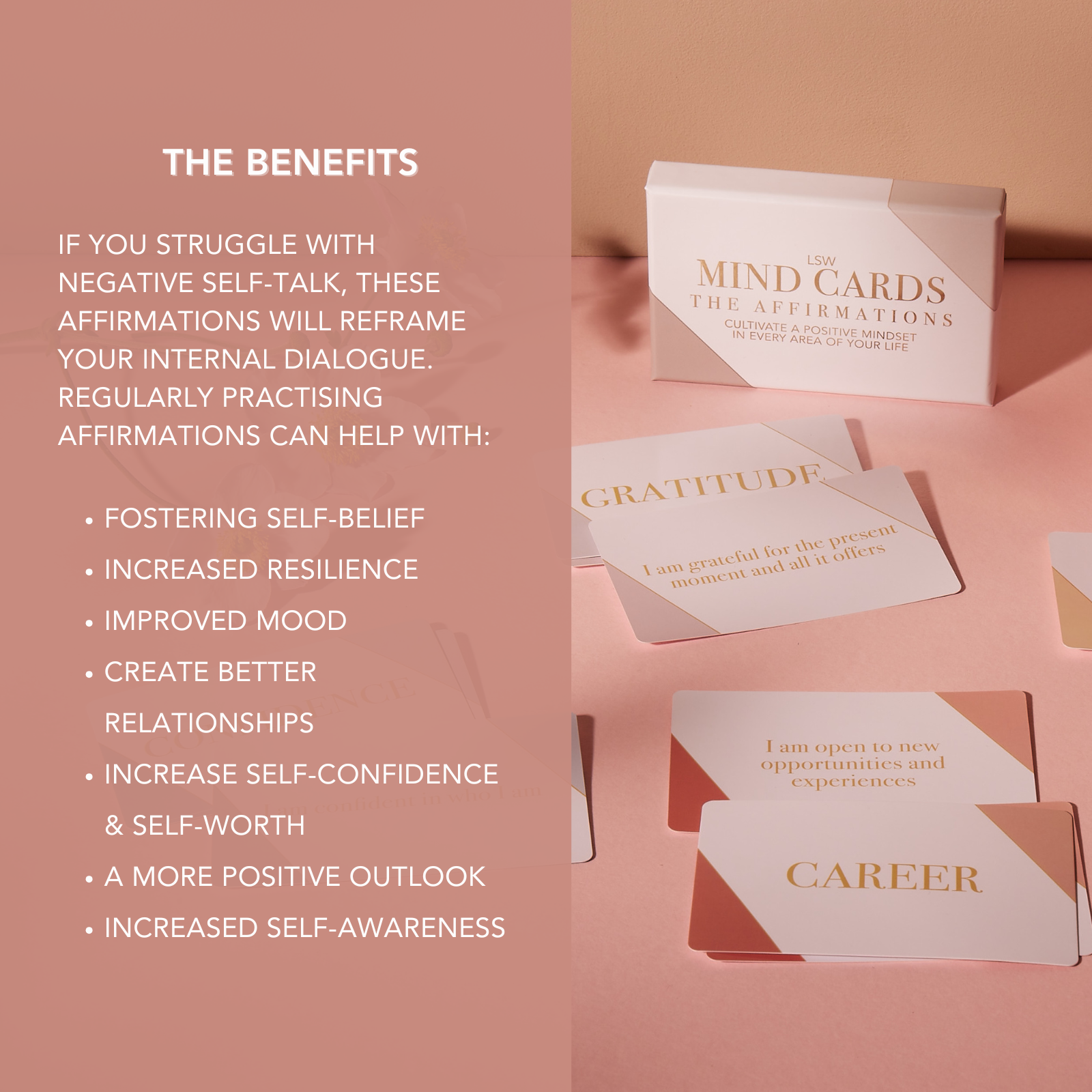Cartes mentales : Les affirmations